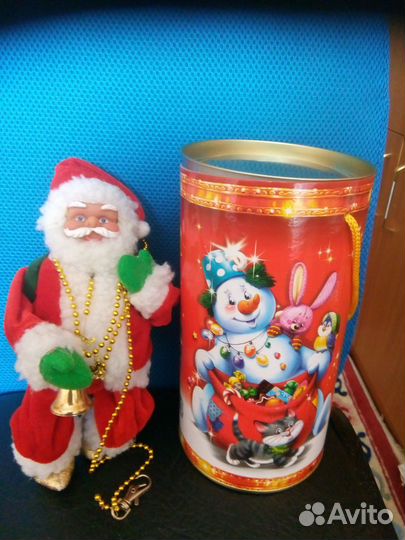 Бусы Дед Мороз Ангелы Свечи Ёлочные Игрушки