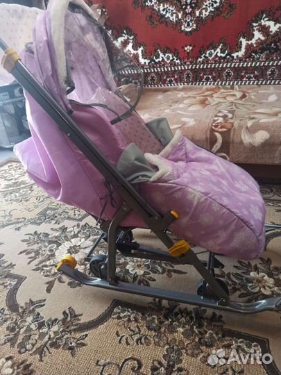 Коляска санки