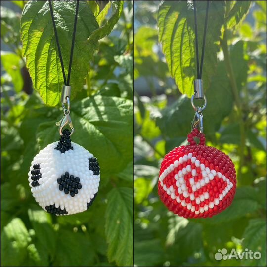 Брелок из бисера