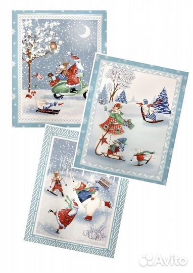 Набор кухонных полотенц