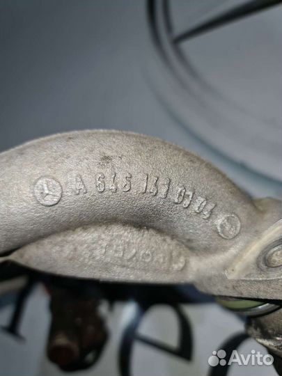 Охладитель егр Mercedes W639