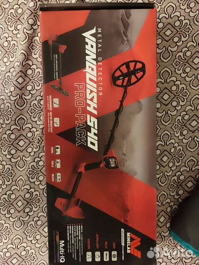Металлоискатель minelab vanquish 540 pro pack