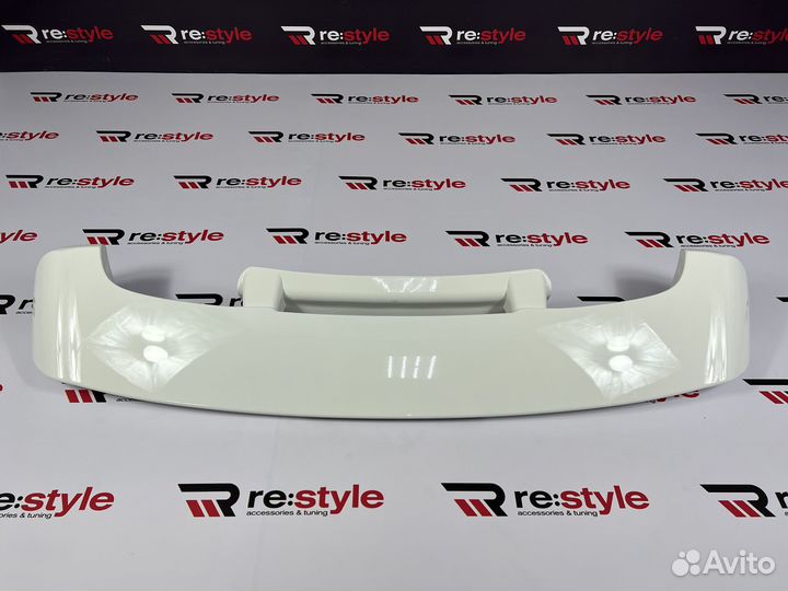 Спойлер Toyota Land Cruiser 100 Белый Качество