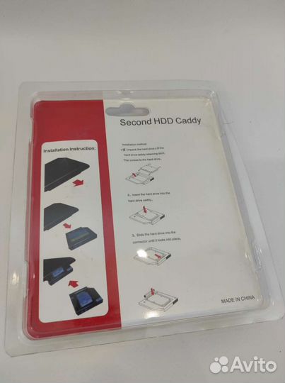 Переходник для жёсткого диска 9.5mm 12,7