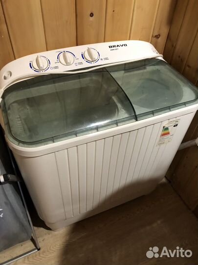 Стиральная машина полуавтомат Bravo WMM 55 PT
