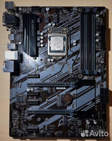 Материнская плата Gigabyte B360 HD3 (нерабочая) купить в Жуковском ...