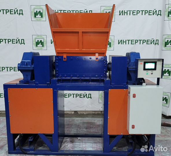 Дробилка для пластика, резины