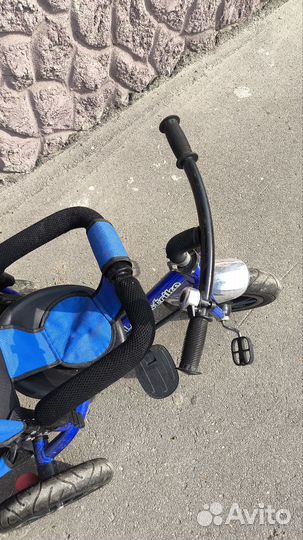 Детский велосипед с ручкой бу