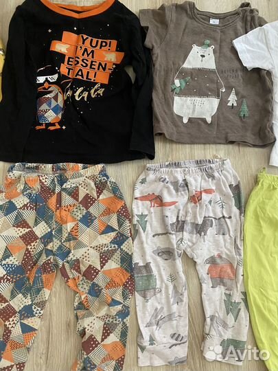 Вещи пакетом для мальчика 80 92