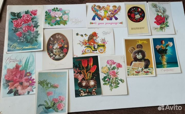 Открытки советские СССР