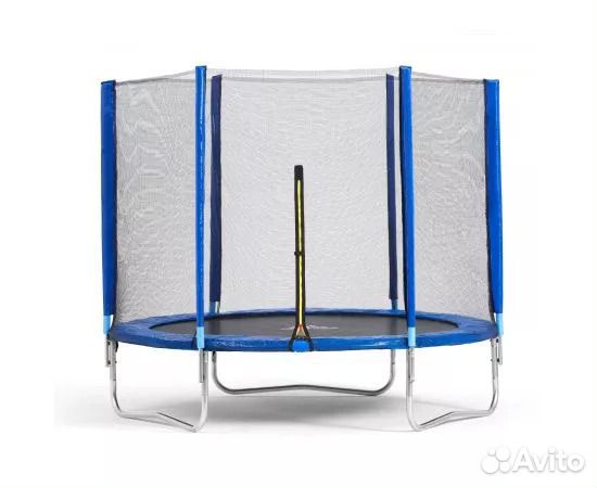 Батут с сеткой 8ft (243,84 см) Trampoline Fitness