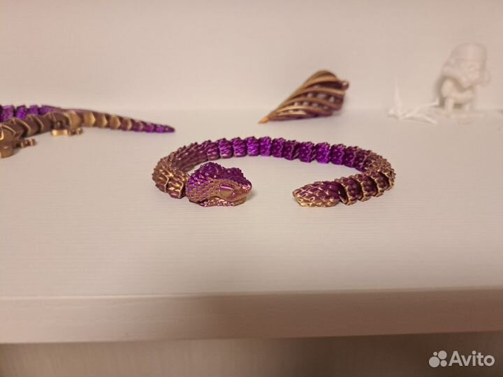 Игрушка змея символ 2025 года