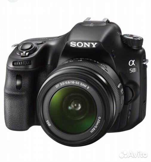 Фотоаппарат sony alpha SLT-A58