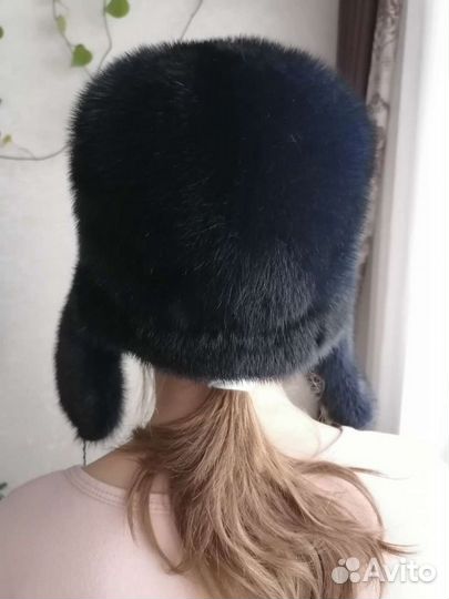 Шапка норковая для девочки