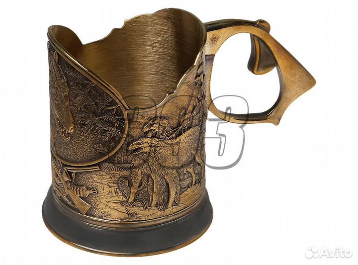 Подстаканник эксклюзивный Охота на волка № (16079)