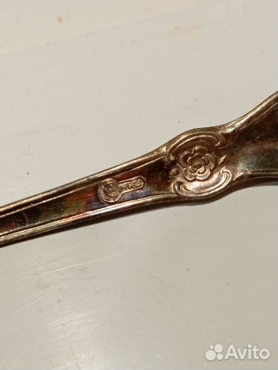 Ложечка СССР с серебрением