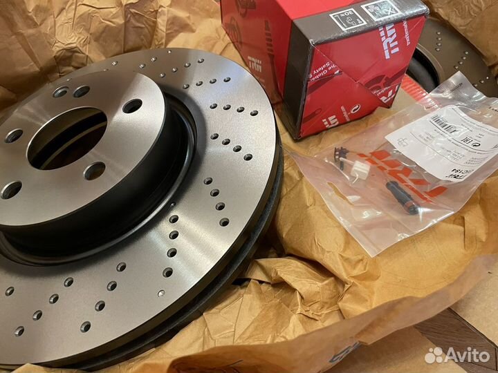 Тормозные диски Mercedes W212 W207 W204 D322mm