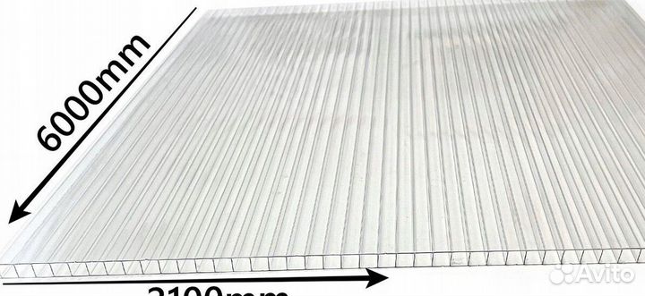 Листы поликарбоната для теплицы