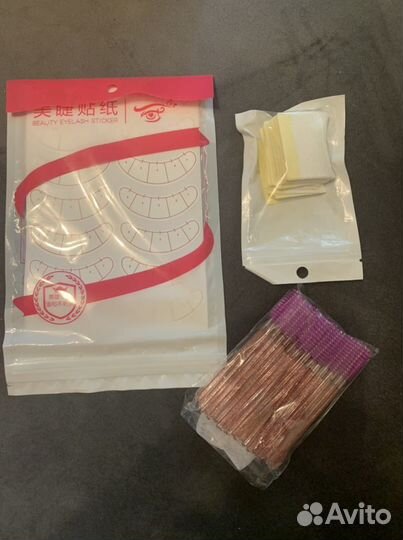 Расходники для наращивания ресниц