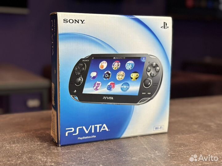 PlayStation Vita Fat 1000 в коробке