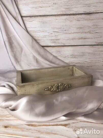 Ящик деревянный подарочный