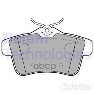 Колодки тормозные LP2180 Delphi