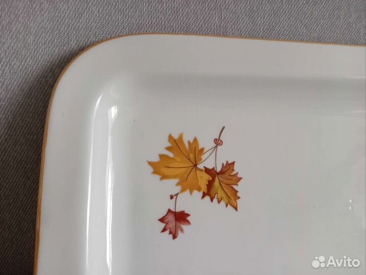 Поднос фарфор дулево