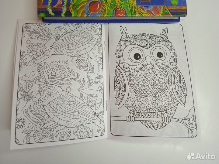 Раскраски антистресс Цена за 2 штуки