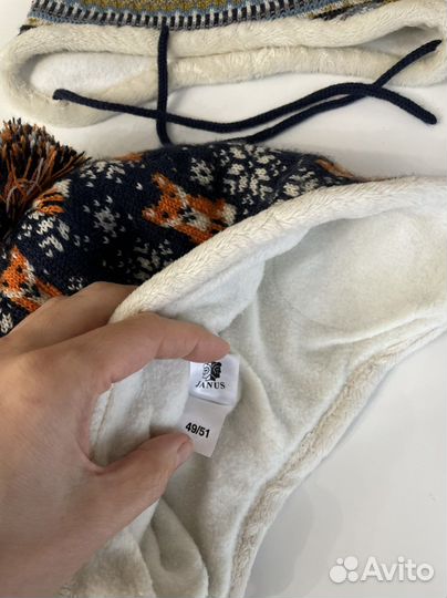 Шарф и шапка Janus