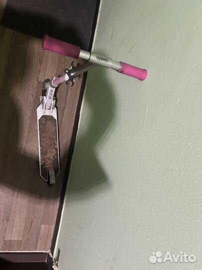 Самокат детский двухколесный бу