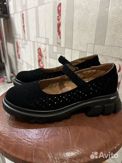 Туфли детские для девочки, р. 35