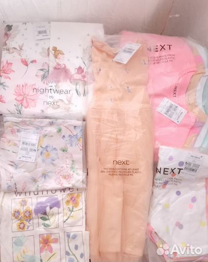 New одежда next 74-168 см летний костюм, платье