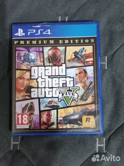 Диски на ps4 gta 5