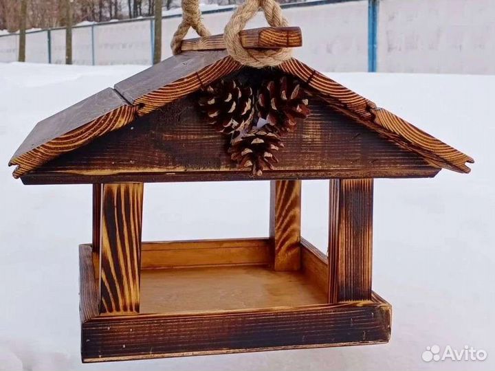 Кормушка для птиц и Белок