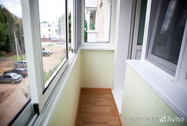 Застеклить балкон в Раевской