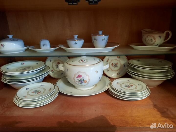 Столовый сервиз фарфор СССР