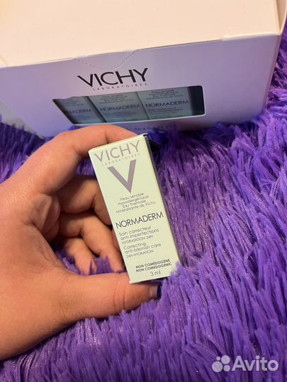 Пробники крема vichy Normaderm