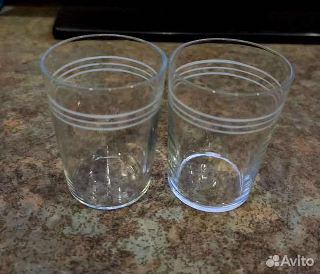 Бокалы, фужеры, стаканы СССР