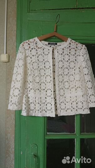 Кружевной жакет