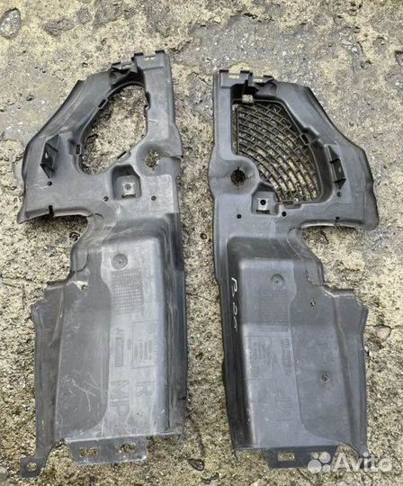 Диффузор радиатора правый и левый бмв е60