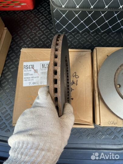 Тормозные диски Kia Cerato 4 поколение