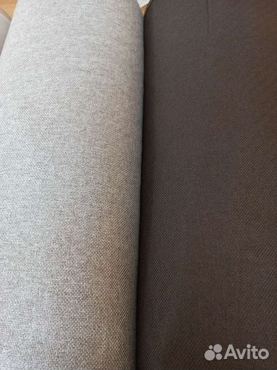 Портьерная ткань лен рогожка блэкаут на отрез
