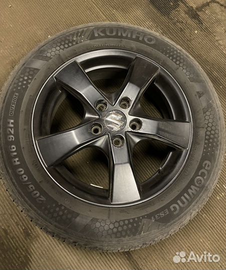 Колеса в сборе лето R16 комплект 4 шт