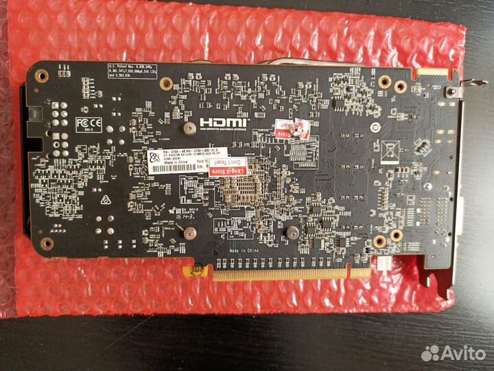 Нерабочие видеокарты RX 580, 560, R9 370X XFX