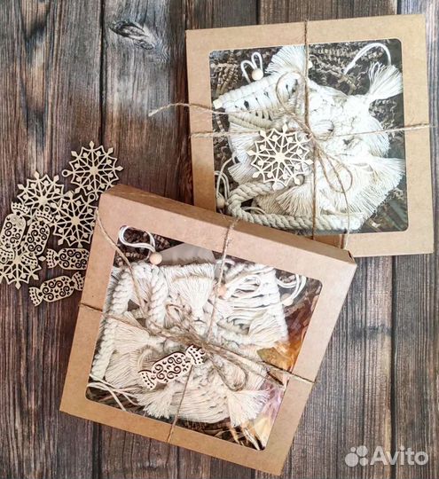 Подарочный набор макраме декор #1