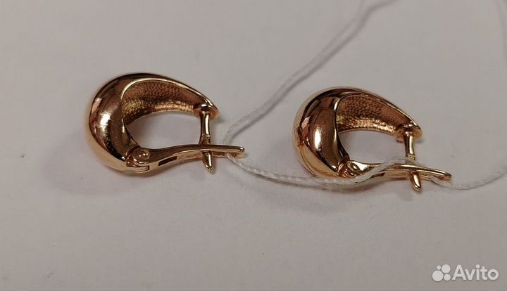 Золотые серьги