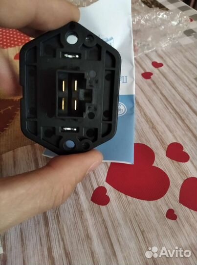 Резистор электро вентилятора отопителя