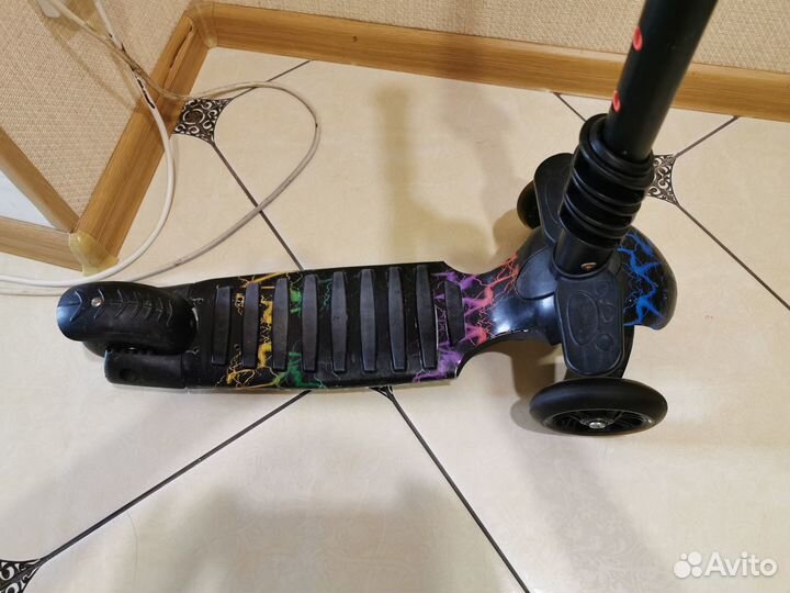 Самокат детский трехколесный бу