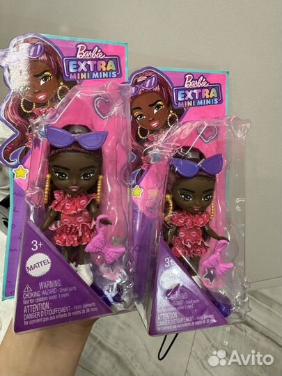 Барби barbie русалка /extra mini minis