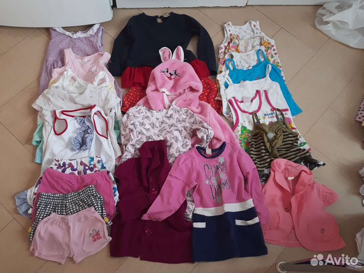 Вещи пакетом на девочку